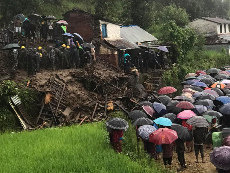 कात्तिके वर्षाले विपद् निम्त्याउँदा आजसम्म १२१ को मृत्यु, २८ जना बेपत्ता